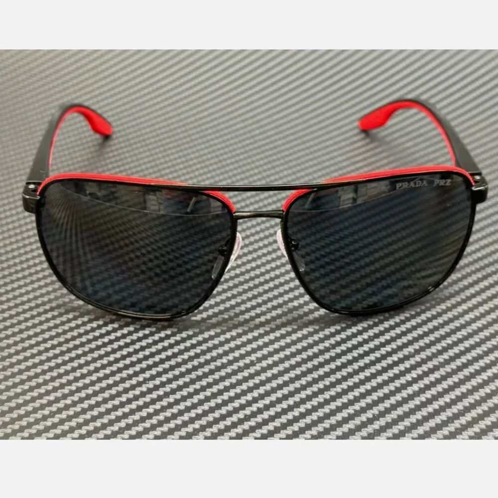 Prada Polarized 62mm Men's Sunglasses